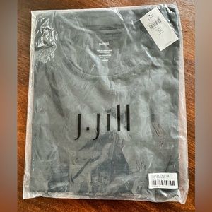 Black Pure Jill Elliptical Scoop Neck T - 3 X